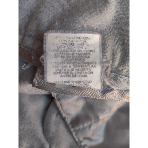 Daisy Fuentes Petites Cropped Dress Pants Capri Womens Size 6 Light Gray Heather - Picture 6 of 9